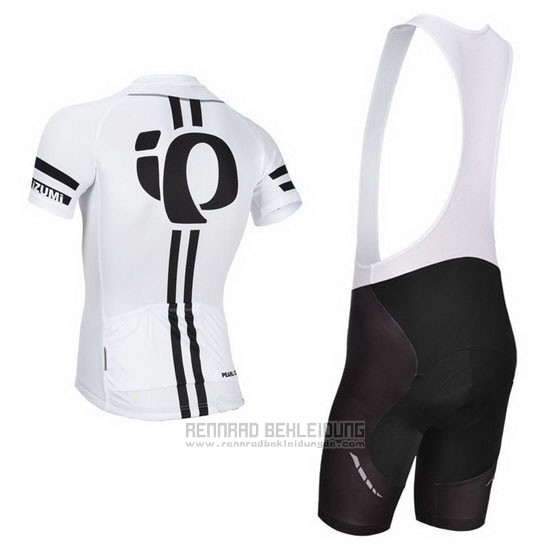 2014 Fahrradbekleidung Pearl Izumi Shwarz und Wei Trikot Kurzarm und Tragerhose - zum Schließen ins Bild klicken